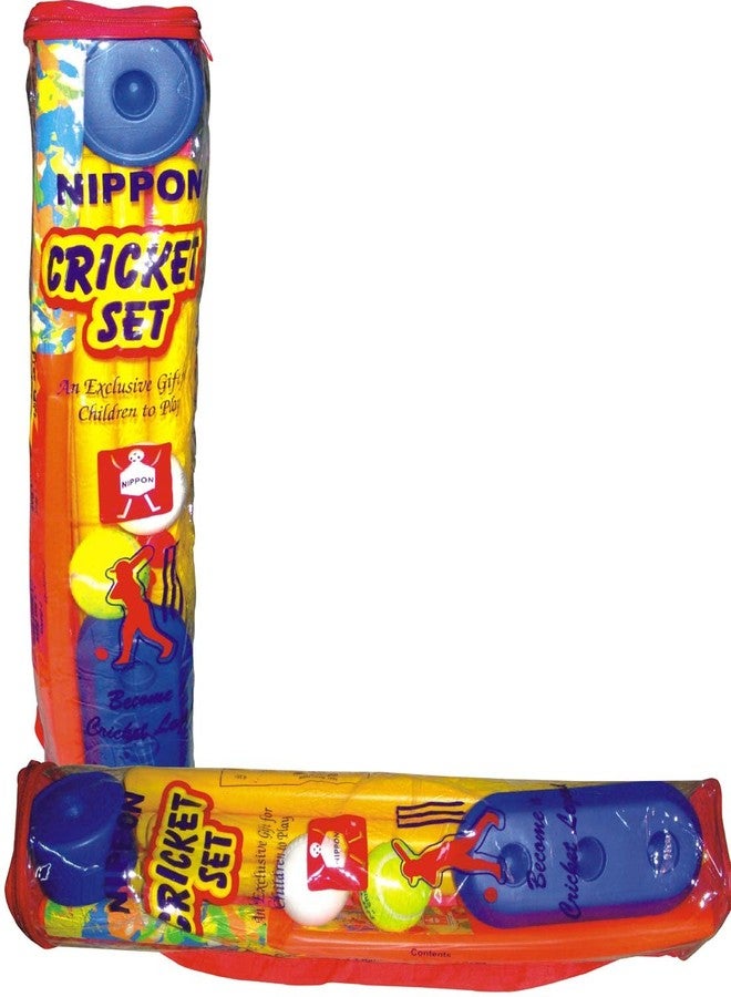 NIPPON Senior Cricket Set (Kit Bag),Multicolor - Image 2